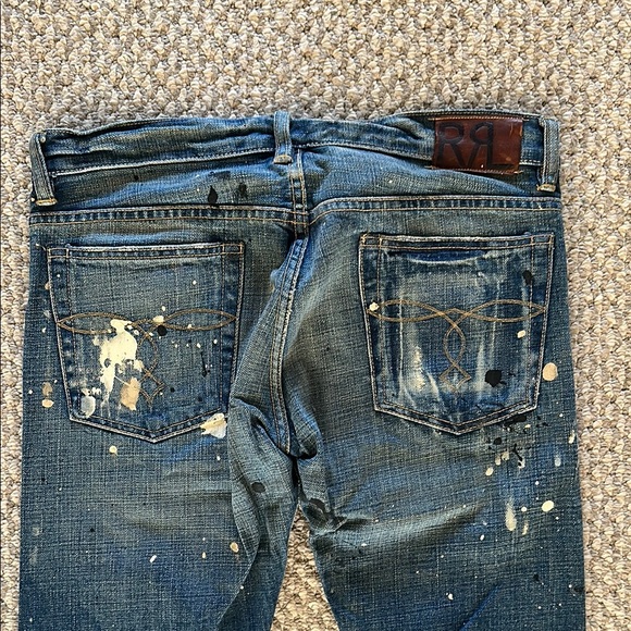 Women’s Splattered RRL Jeans - Picture 4 of 7